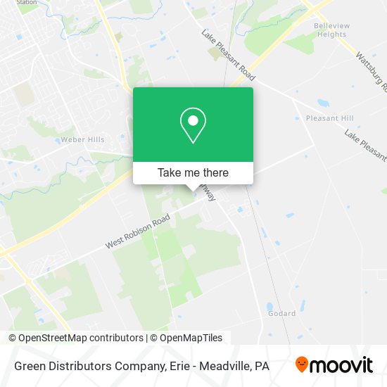 Mapa de Green Distributors Company