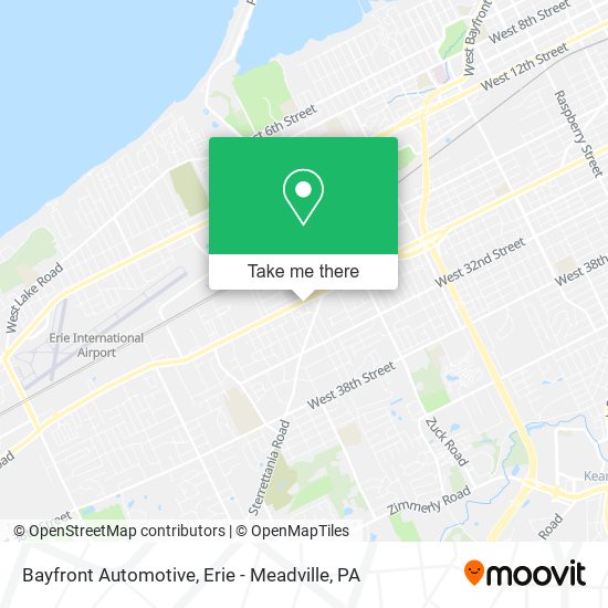 Mapa de Bayfront Automotive