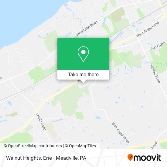 Walnut Heights map