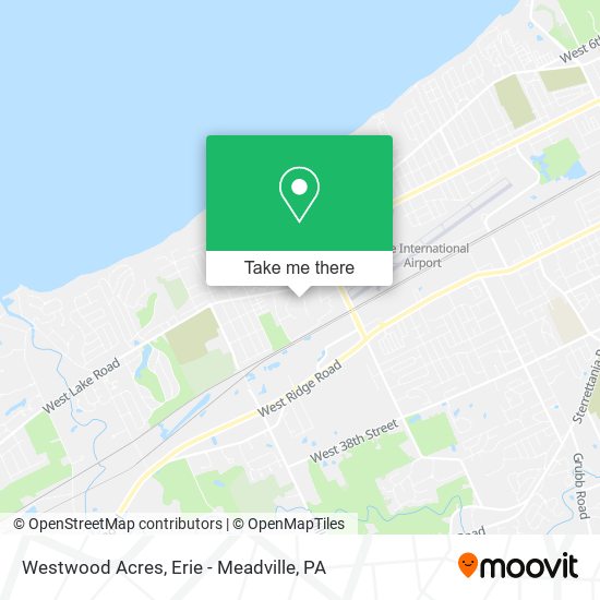 Mapa de Westwood Acres