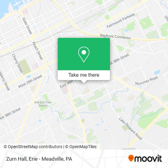 Zurn Hall map