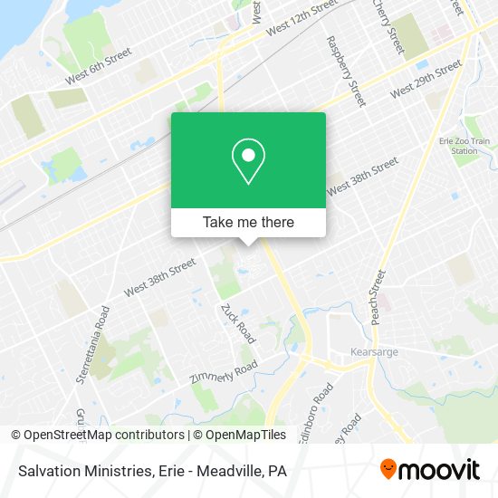 Mapa de Salvation Ministries