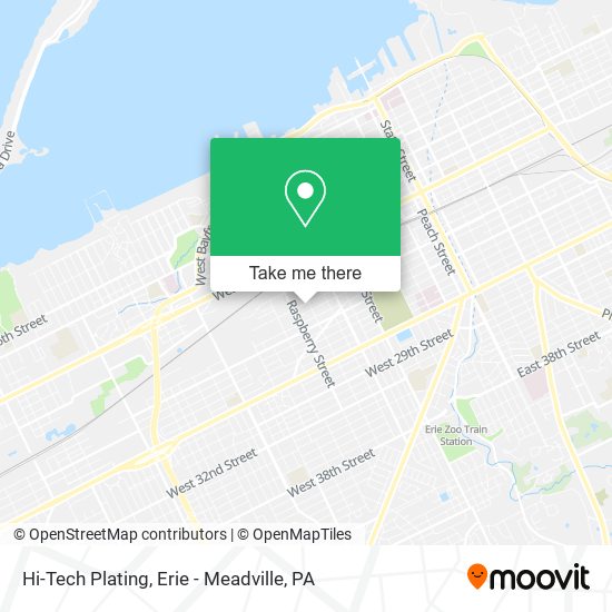 Mapa de Hi-Tech Plating