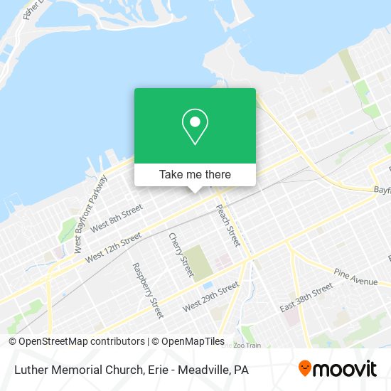 Luther Memorial Church map