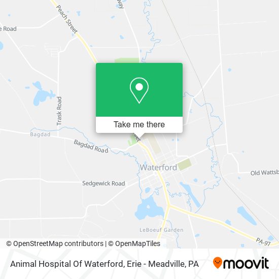 Mapa de Animal Hospital Of Waterford