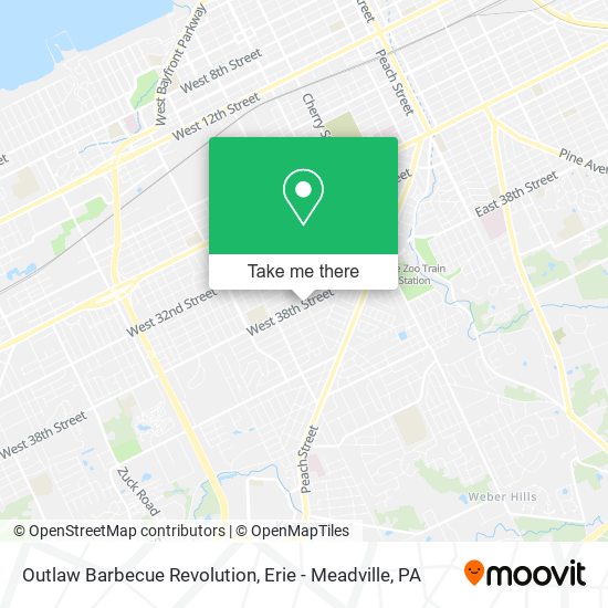 Mapa de Outlaw Barbecue Revolution