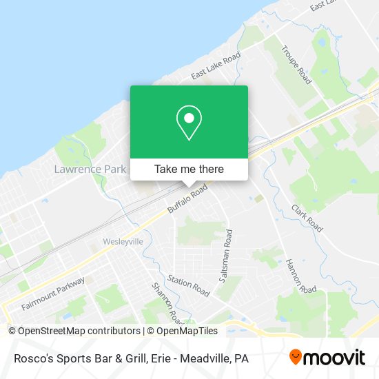 Rosco's Sports Bar & Grill map