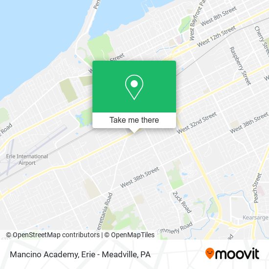 Mapa de Mancino Academy