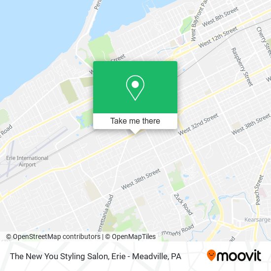 Mapa de The New You Styling Salon