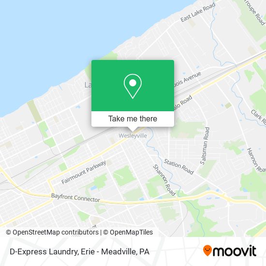 D-Express Laundry map