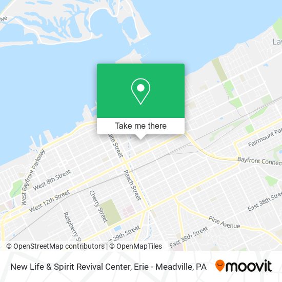 Mapa de New Life & Spirit Revival Center