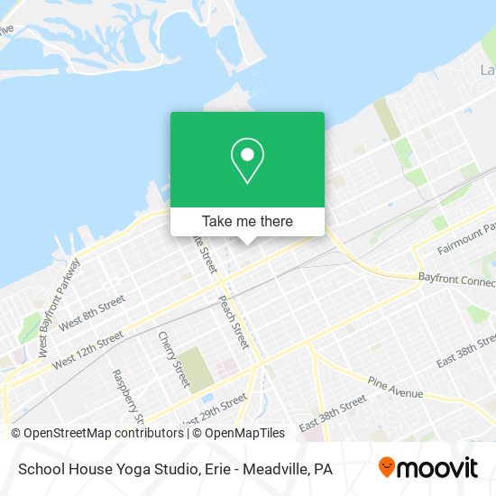 Mapa de School House Yoga Studio