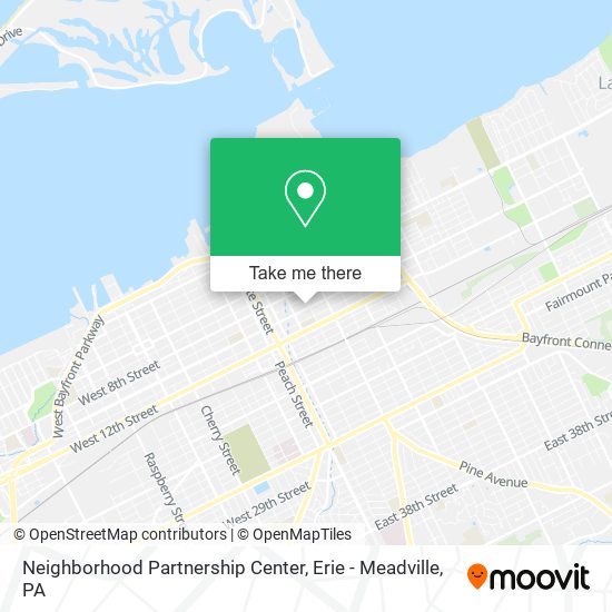 Neighborhood Partnership Center map