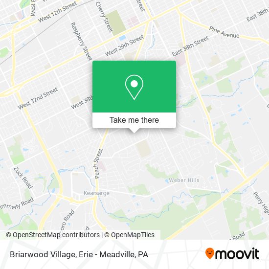Briarwood Village map
