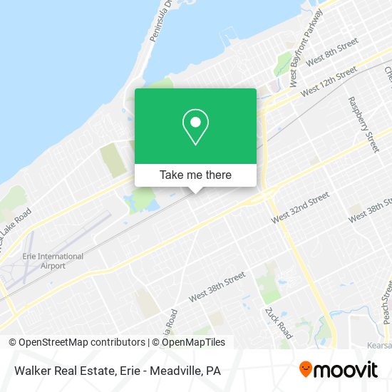 Walker Real Estate map