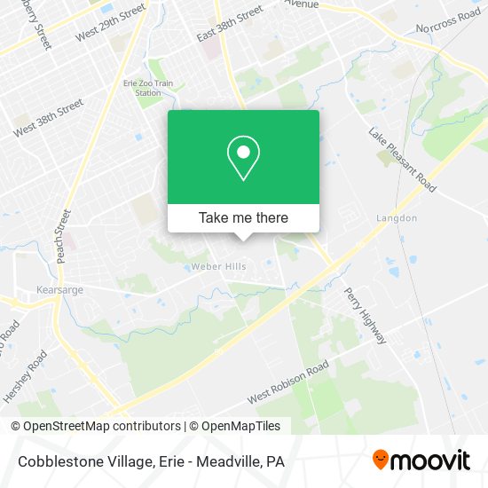 Cobblestone Village map