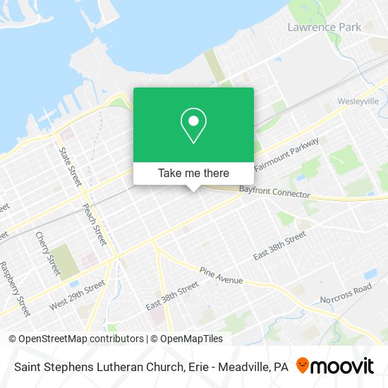 Saint Stephens Lutheran Church map
