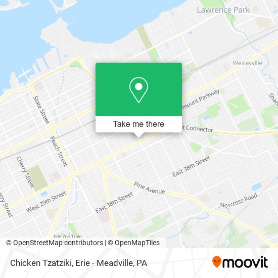 Chicken Tzatziki map