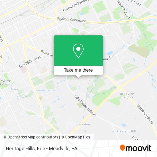 Heritage Hills map