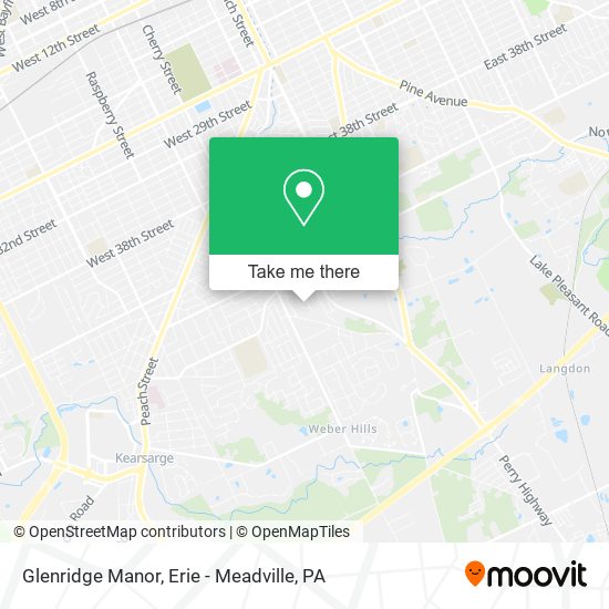 Mapa de Glenridge Manor