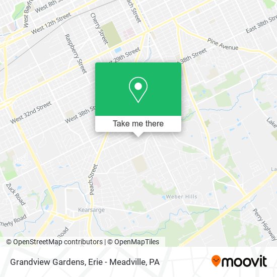 Grandview Gardens map