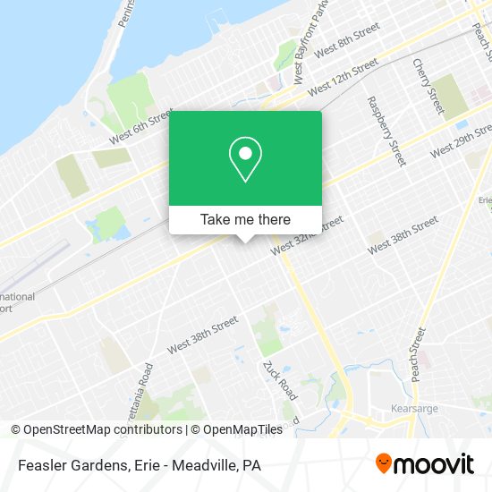 Mapa de Feasler Gardens