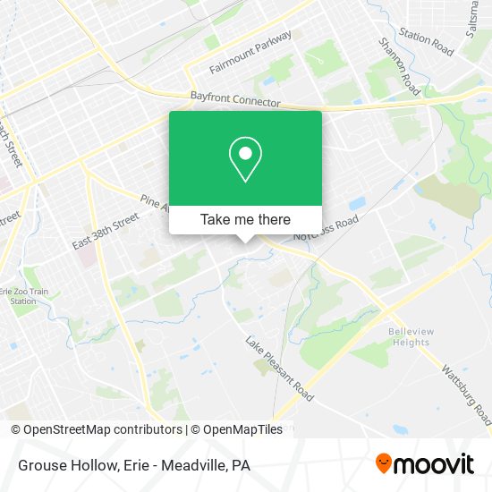 Mapa de Grouse Hollow