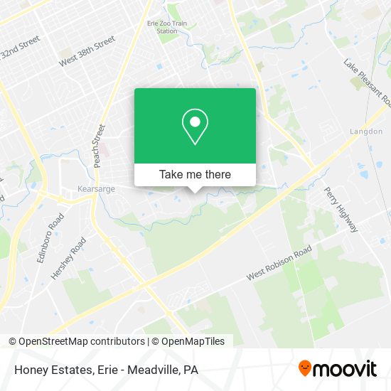 Honey Estates map