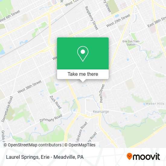 Laurel Springs map