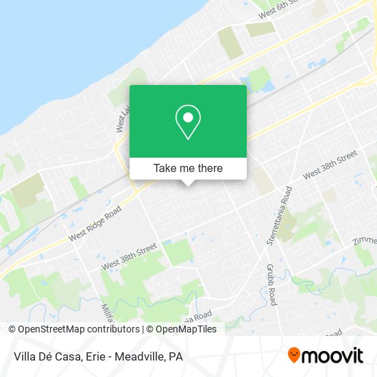 Mapa de Villa Dé Casa