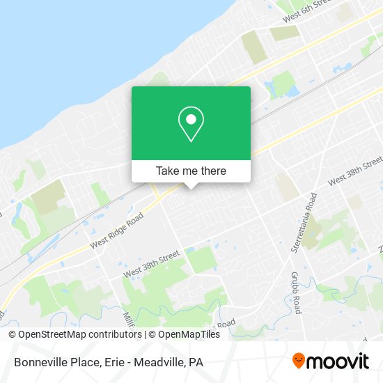 Bonneville Place map