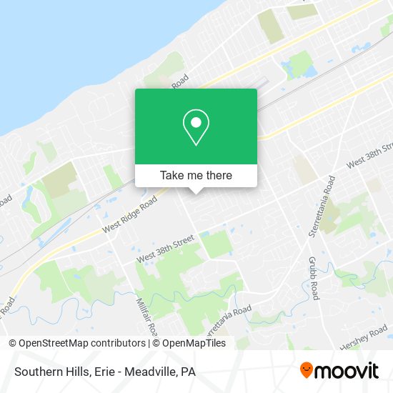 Southern Hills map