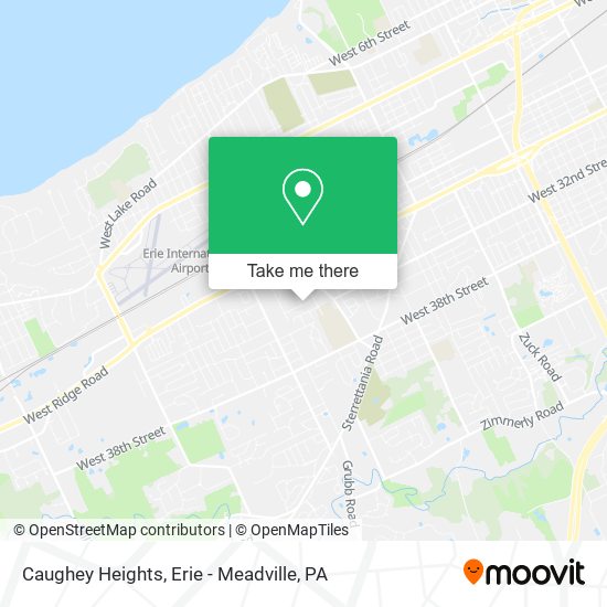 Mapa de Caughey Heights