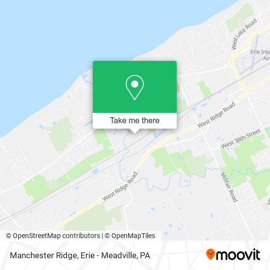 Mapa de Manchester Ridge