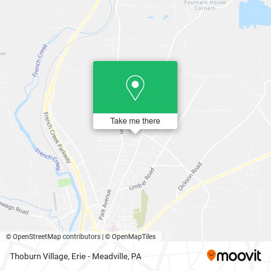 Thoburn Village map
