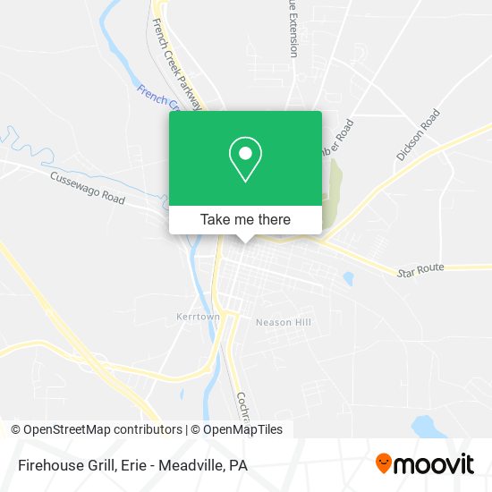 Mapa de Firehouse Grill