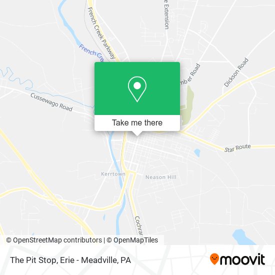 The Pit Stop map