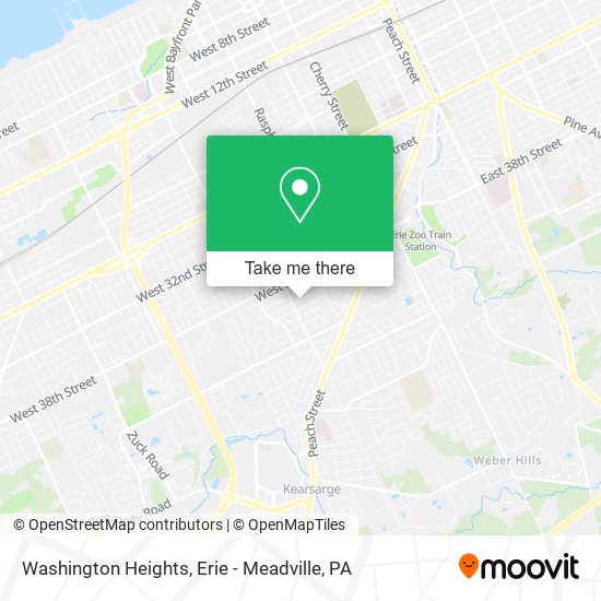 Mapa de Washington Heights
