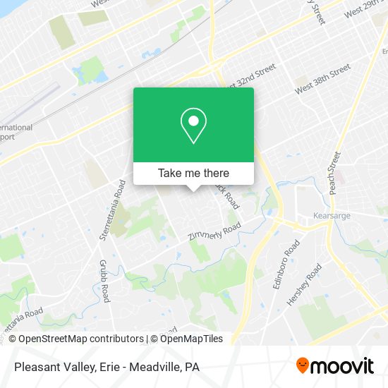 Mapa de Pleasant Valley