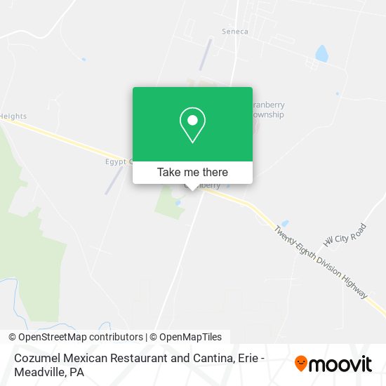 Mapa de Cozumel Mexican Restaurant and Cantina