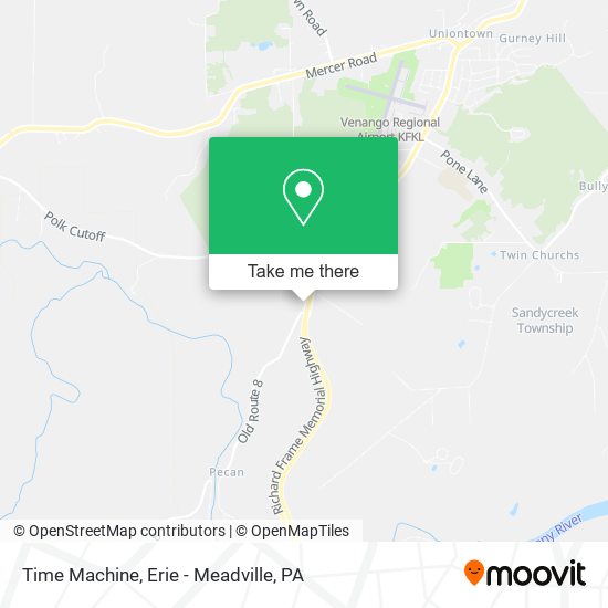 Time Machine map