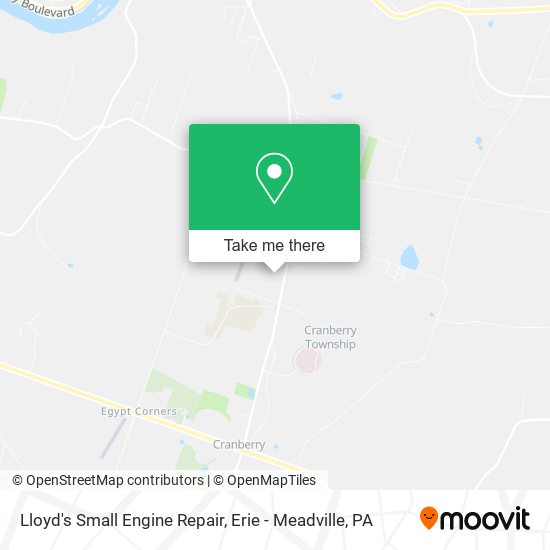 Mapa de Lloyd's Small Engine Repair