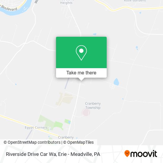 Riverside Drive Car Wa map