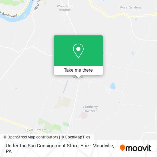 Mapa de Under the Sun Consignment Store