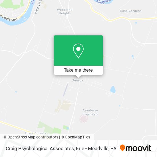 Craig Psychological Associates map