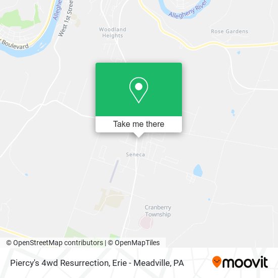 Piercy's 4wd Resurrection map