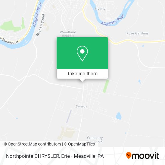 Northpointe CHRYSLER map