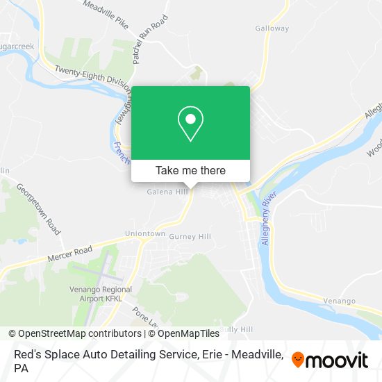 Mapa de Red's Splace Auto Detailing Service