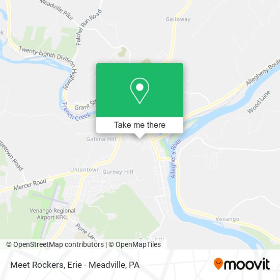 Mapa de Meet Rockers
