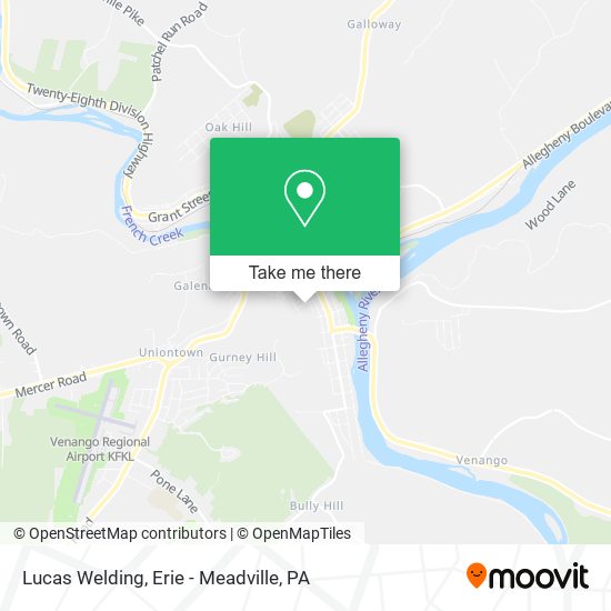 Lucas Welding map